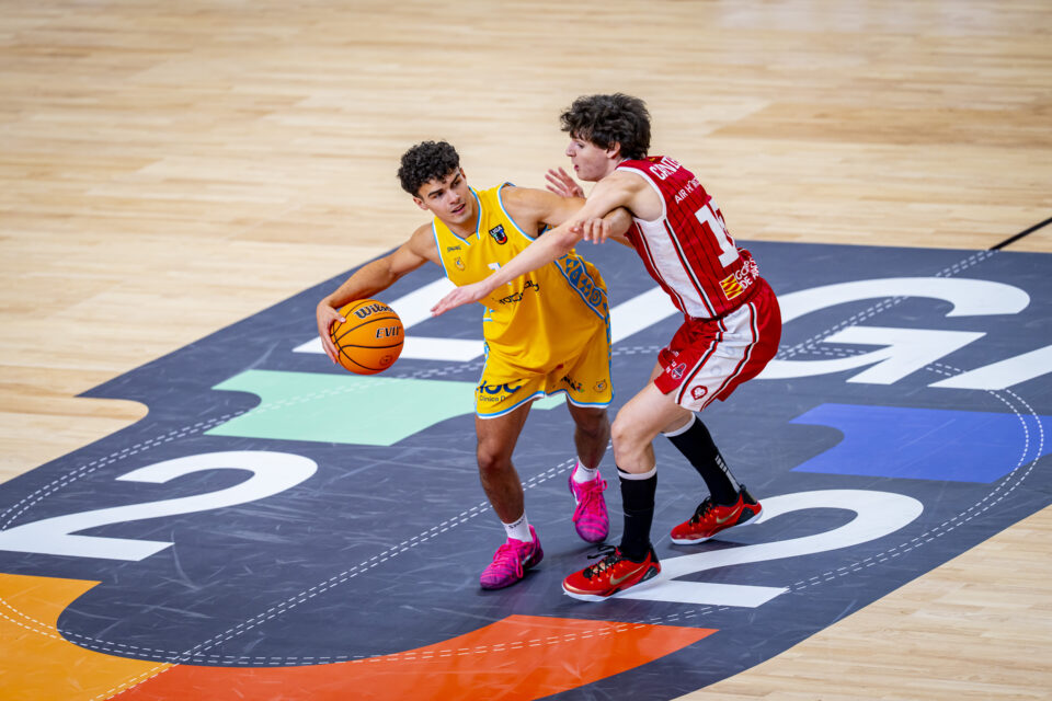 Fabián Díaz, con el Gran Canaria U22.