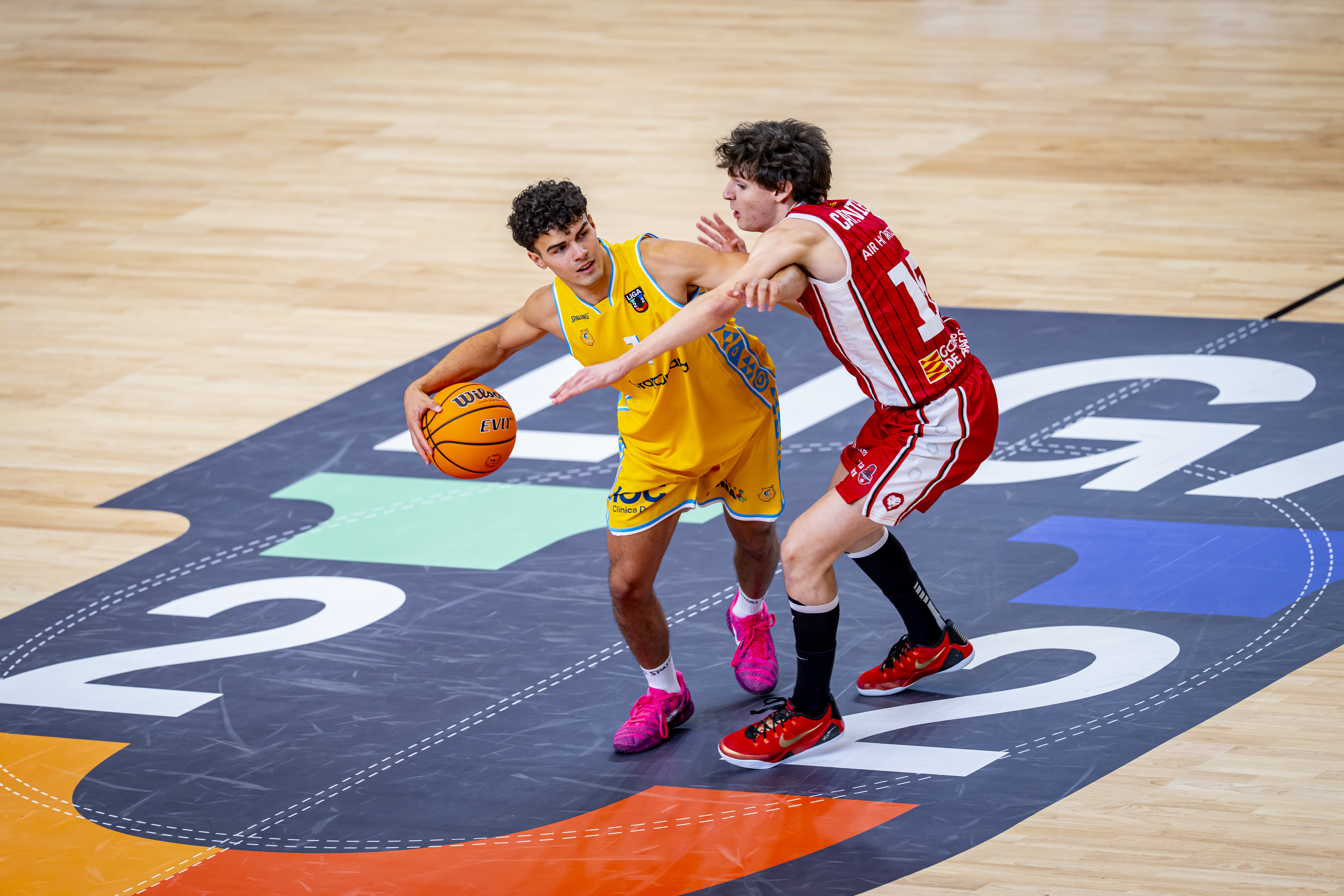 Fabián Díaz, con el Gran Canaria U22.